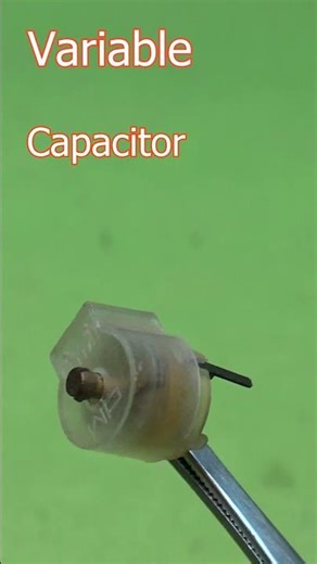 Variable Capacitor #technology #experiment #electrical #electronic