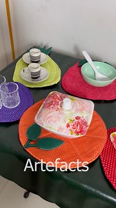 16K views · 168 reactions | Fruit Shape Table Mat Design form a piece of clothe #fblifestyle #handmade | Artefact | Facebook