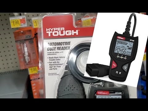 REVIEW UPDATE- WALMART Hyper Tough HT100 Code Reader, OBD2- $19.99 - IS THIS ANY GOOD? 😄🙃🤔🙄