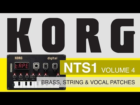 Korg NTS‑1 Presets Soundpack – 16 BRASS, STRING & VOCAL Patches for Ambient, Techno & Cinematic