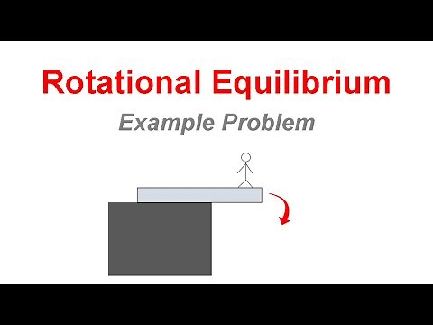 Rotational Equilibrium Physics Example - Walking Across a Beam