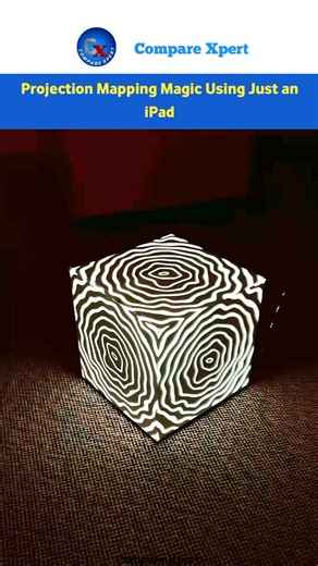 Creative Projection Mapping with iPad #projector #ipad