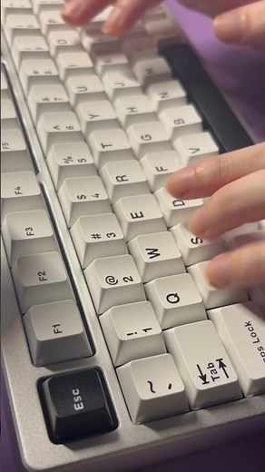 いま話題のメカニカルキーボードASMR【WOBKEY Rainy 75 Lite】