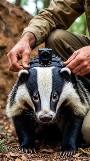 European Badger (Meles meles) – Extensive setts with complex tunnels. #wildlife #animals #possum