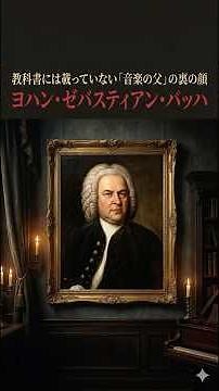 【世界の偉人】教科書が隠す「音楽の父」の裏の顔。天才バッハの数奇な運命 #mulmocast #shorts #バッハ #歴史 #クラシック #歴史ミステリー