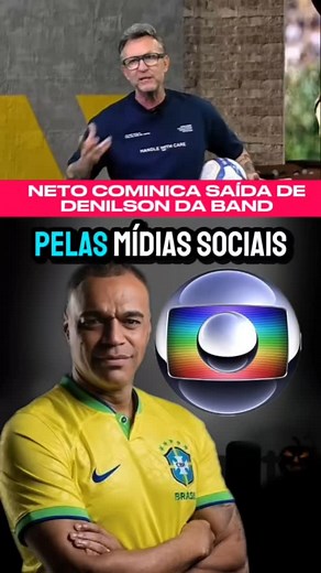 GOL DE CRAQUE 🇧🇷🐐 on Instagram: "CRAQUE NETO COMUNICA SAÍDA DE DENILSON DA BAND #craqueneto #Denilson #Futebol #noticiasfutebol"