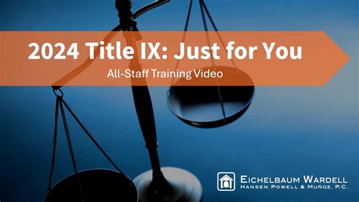 Title IX Staff Training