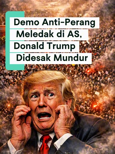 Demo Anti-Perang di AS: Tuntutan untuk Trump Mundur