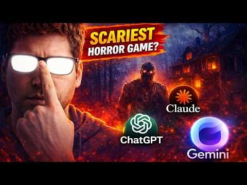 Chatgpt vs Gemini vs Claude Make The Scariest Horror Game In 30 Minutes