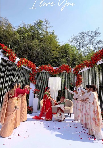 #Ksphotographystation #beautifulcouple #wedding @garima_florist
