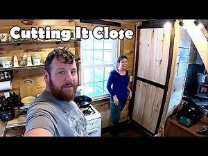 Building A DIY Custom Pantry Door At The Off Grid Cabin