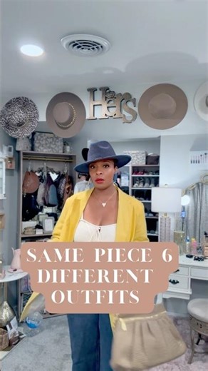 1 Piece, 6 Outfits (Simple Outfit Formula)
