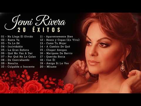Lo Mejor de Jenni Rivera - 20 Canciones de Oro Para Recordar