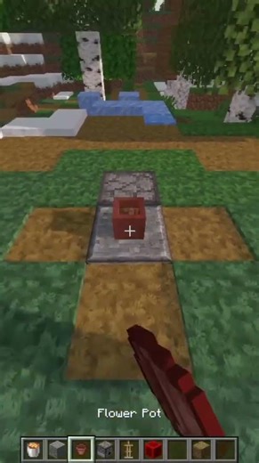 How to Build a REALISTIC FIRE BOWL in Minecraft! (Modern Patio Decoration) 🔥