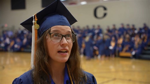 Graduation is three months away! 🎓 If you’re completing your program this spring, don’t forget to apply to graduate, confirm your requirements, and start planning for this big milestone. You’ve worked hard — now make sure you’re ready to cross the stage. As graduation approaches, we’re looking back at students who once stood in your shoes. Last May, Elena Brisch took the stage at our 2025 Commencement — earning her associate degree before receiving her high school diploma. As a commencement spe