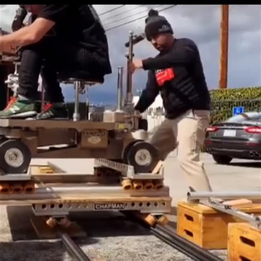 griprigs on Instagram: "Dolly Track Switch Rig by @griprigs with Chapman Leonard's Super Peewee 4 on dolly channels rolling on custom track that went onto a 4x4 platform with another set of dolly channels and track. Special thanks to Justin on the dolly @j.fisheleven11 ... plus Mike,Taylor and Alex from @chapman_leonard Follow @griprigs and check out TheGripStore.com for more👍🏼 . . #griprigs #gripsupport #chapmanleonard @tstoff #dollygrip #cameradolly #newbalance #griplife #filmaking #filmmake