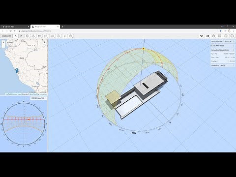 Tutorial como hacer un Recorrido Solar 3d - 3D Sun Path