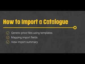 How to Import and Update Catalogues in Simpro | Inventory Tutorial