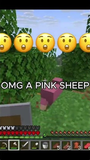 I Found a Pink Sheep in Hardcore Minecraft 😳✨