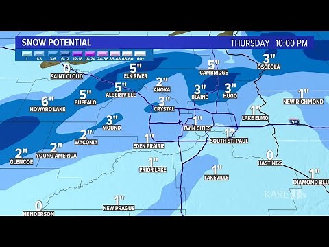 WATCH LIVE: Minnesota weather radar for Wednesday, March 30