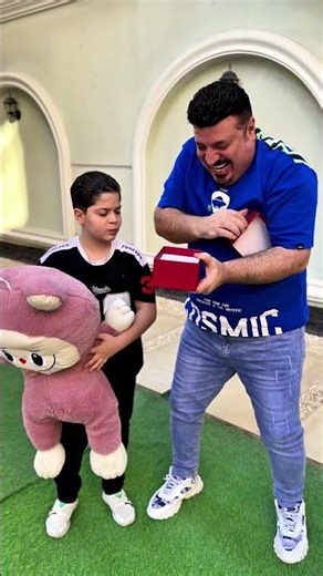 البوليس اخده لأبي 😂 ##funny #shorts