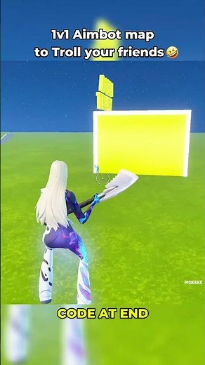 Aimbot 1v1 map to Troll your Friends!