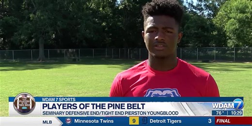 Players of the Pine Belt: Seminary DE/TE Pierston Youngblood