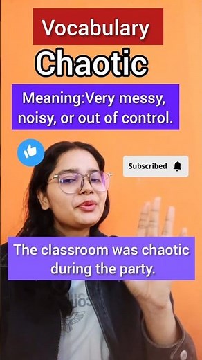 Chaotic Meaning in English | Easy Definition + Example