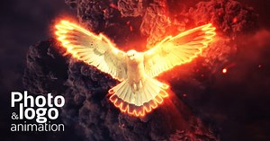 Explosion Logo Animation