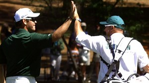 Masters 2012: Louis Oosthuizen's albatross at par-five 2nd