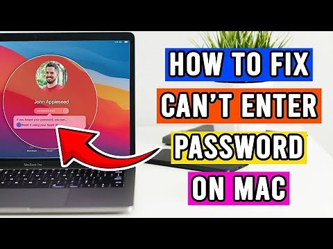 How to Fix Can't Enter Password Login on Mac - Stuck Login Mac