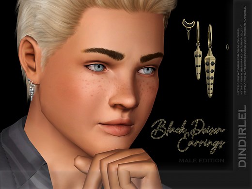 Sims 3 Earrings