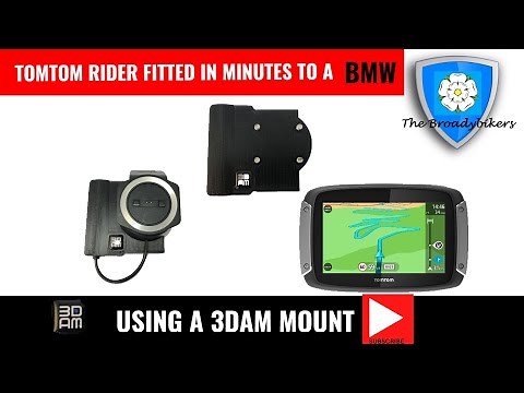 Tomtom Rider 42/400/500/550 | 3DAM adapter for BMW 1250 GSA