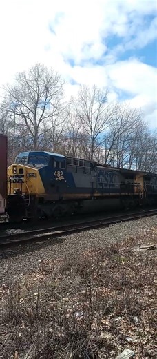 4/04/26 CSX M 427 westbound at CP48 Worcester Mass 😎🇺🇲