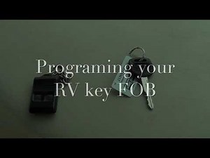 Programming your RV key fob