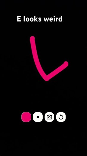 why does the E look weird?
