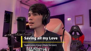 Saving all my Love | Male Version - Sweetnotes Cover #coverband #coupleband #gensanband | Sweetnotes Music