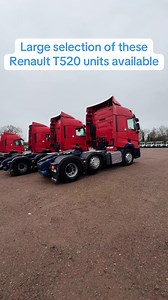 Selection of 2020 #Renault T520 6x2 Tractor Units available #trucksforsale | FleetEx