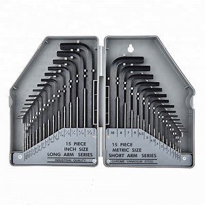 [Hot Item] 30PCS Allen Key Set Chrome Vanadium Steel Wrench