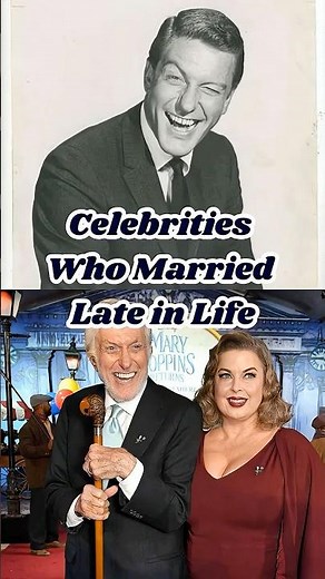 Celebrities Who Married Late in Life — Proof Love Has No Deadline #nostalgicbabe #funfacts