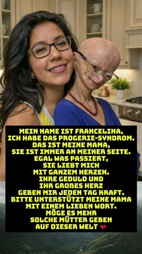 Meine Mama liebt mich trotz meiner Krankheit – bitte unterstützt sie ❤️