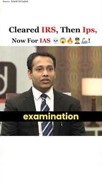 Rich Background 🥵IRS To IPS Then IAS 🔥👨‍✈️✅ Shubhank Mishra | Upsc Interview