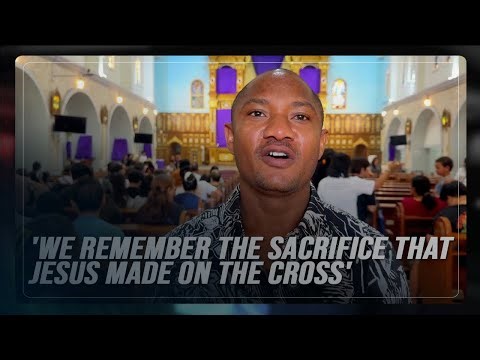 'We remember the sacrifice': Catholic pilgrim reflects on Good Friday | ABS-CBN News