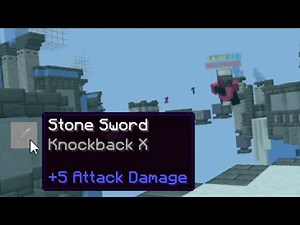 How to deal more knockback in hypixel skywars (Minecraft PVP)