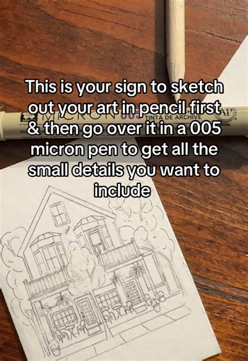 Enhance Your Watercolor Art with Micron Pens