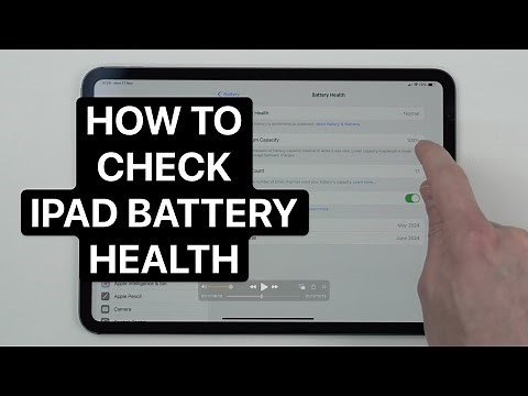 How To Check iPad Battery Health​