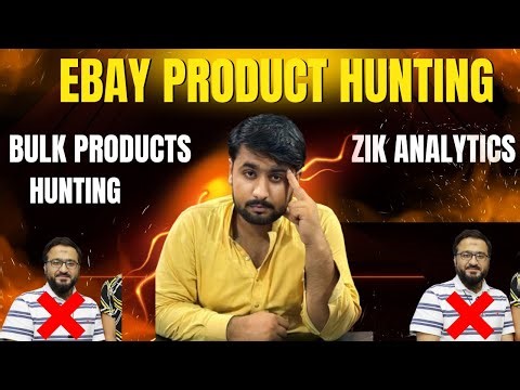 How To Do Ebay Product Hunting Through Zik Analytic | product hunting 2025 | ebay dropshipping