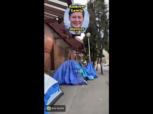 The Sidewalk: If you lived here, you'd be home now. ⛺ Is the City of Seattle tracking these folks to learn how and why they came to Seattle? –No. ⛺ Have they been offered help with their addictions or other obstacles to getting indoors? –Probably. In some form. ⛺ Will the City require them to move on if they refuse help? –Definitely not. That's the problem. This hot mess is in Andrew Lewis's district (D7). Residents need to organize and do something bold to show Andrew how displeased they are wi