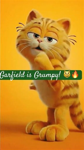 Garfield Got Moves! 🕺 Garfield Movie Song Remix 🐾 #Shorts