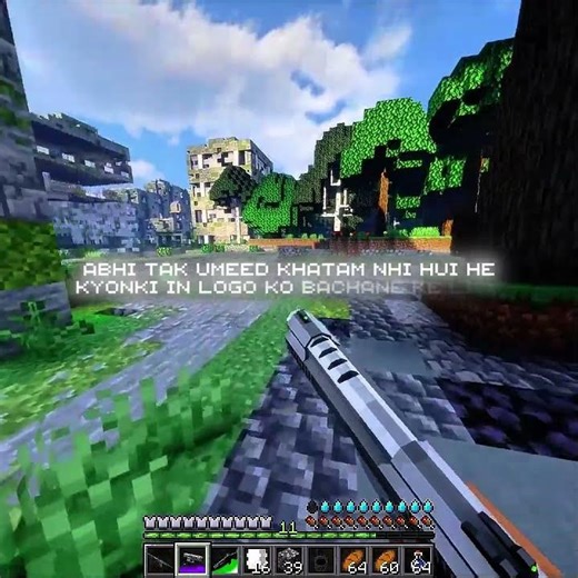 Minecraft Zombie Apocalypse #minecraft #mctutorial #minecraftpe